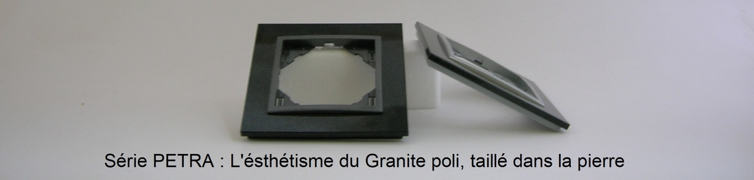 Présentation plaque fintion petra granite